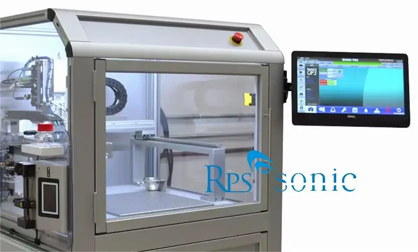 High Efficiency Industry Ultrasonic Atomization Machine ultrasonic Spray Nozzle for electronic components coating