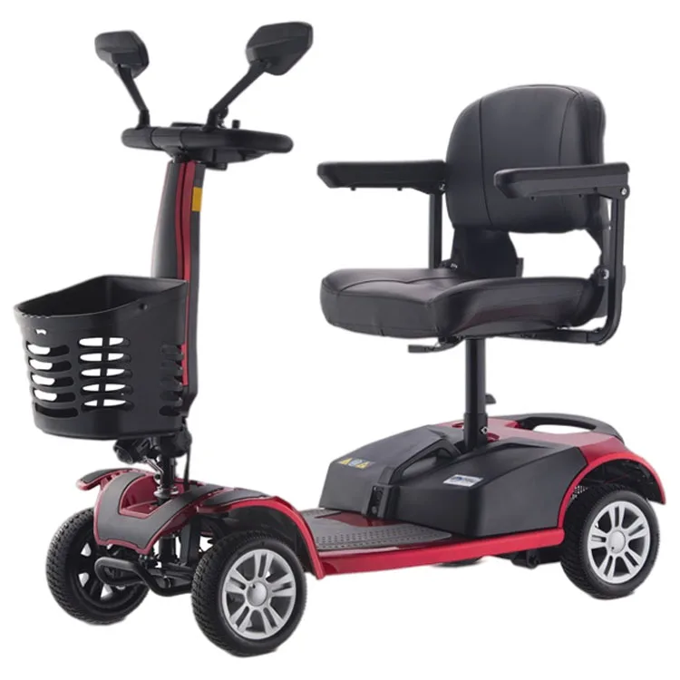 Lightweight Electric Mobility Scooters Long Travel Range Electric Walker All Terrain Large Weight Capacity Motorized Scooter