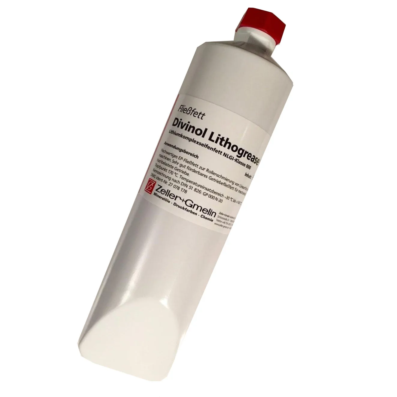 Zeller + gmelin divinol lithogrease 000 ДМГ 27078178 картридж 1 л смазка