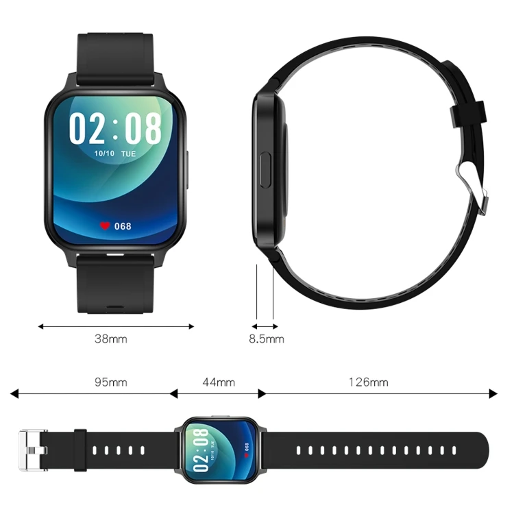 Q18 Fit Hw Games Sim Solar Phone Oled Noise New Arrivals Wireless Free Sample Smart Watch