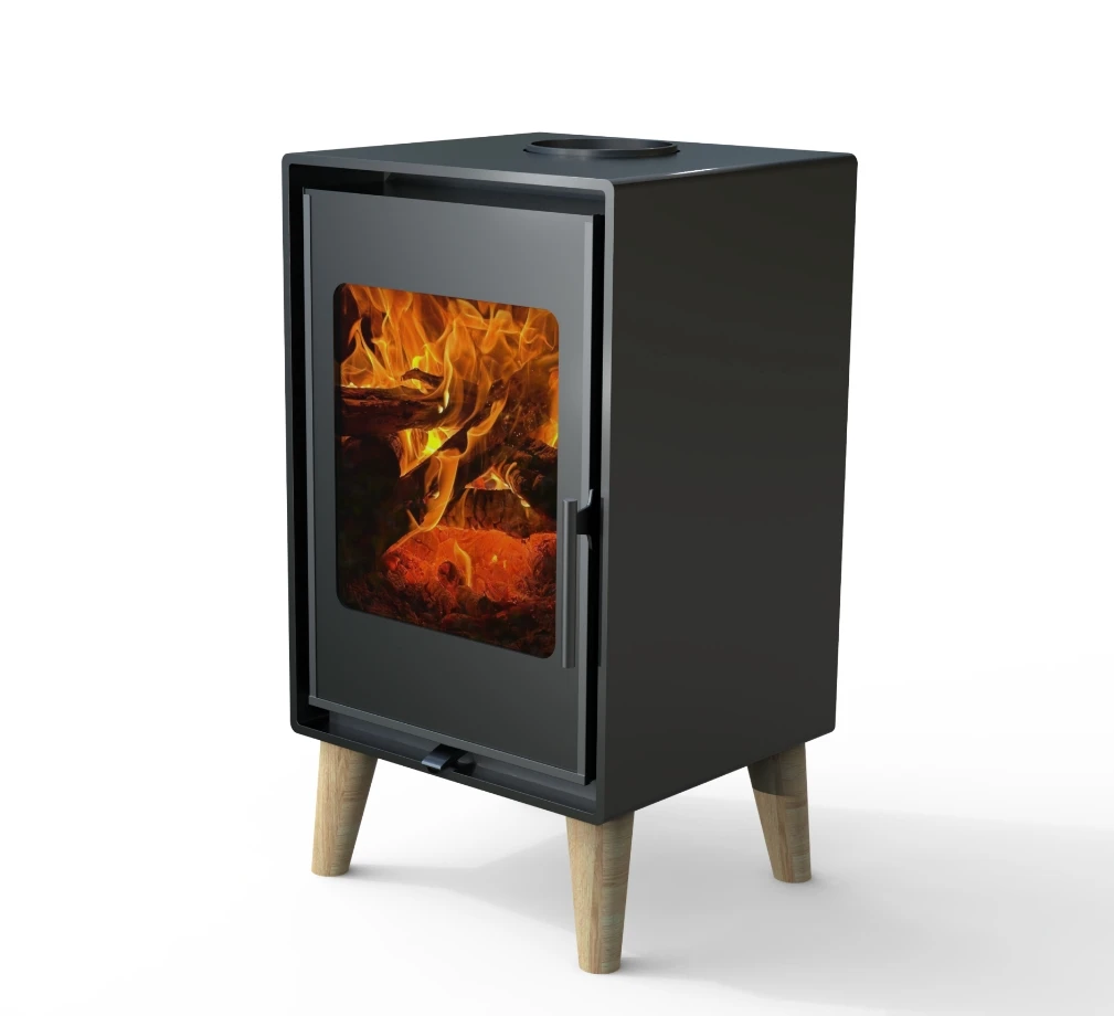 Modern Style Space-Saving Home Wood Burning Stove Factory Direct Sales from China for Living Room Fireplaces