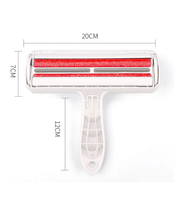 China Wholesale Self Cleaning Fur Remover Reusable 2-Way Pet Cat Dog Hair Remover Lint Rollers