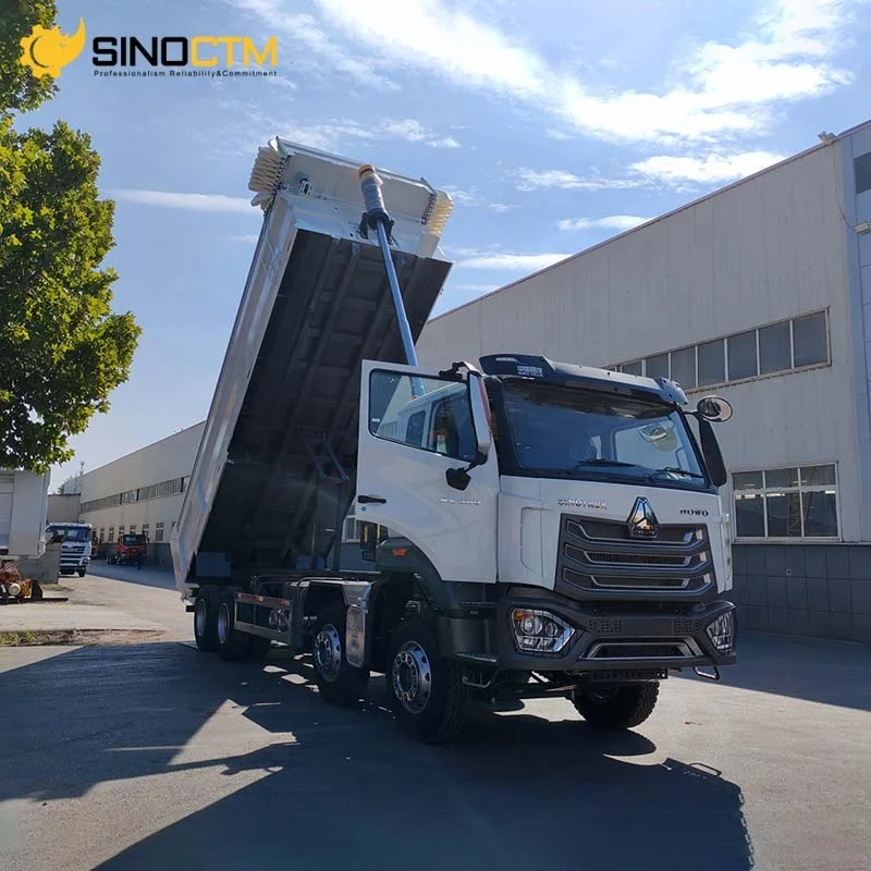 Сверхмощный грузовик Shacman Sinotruck HOWO NX 8x4 12 колес новый грузовой Самосвал 40 тонн для продажи