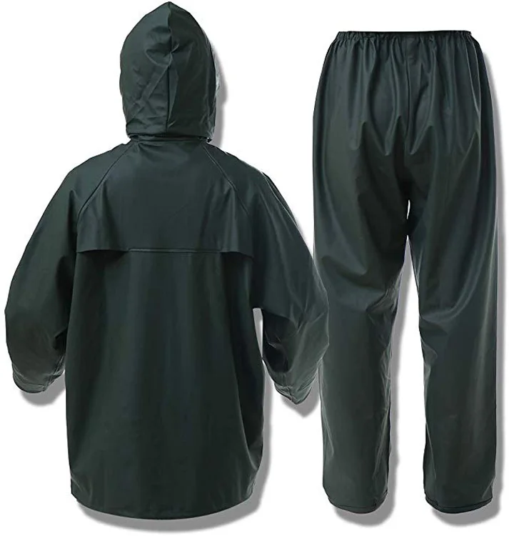Waterproof And Durable And Elastic Hidden Pocket Cap Rain Coat Suit