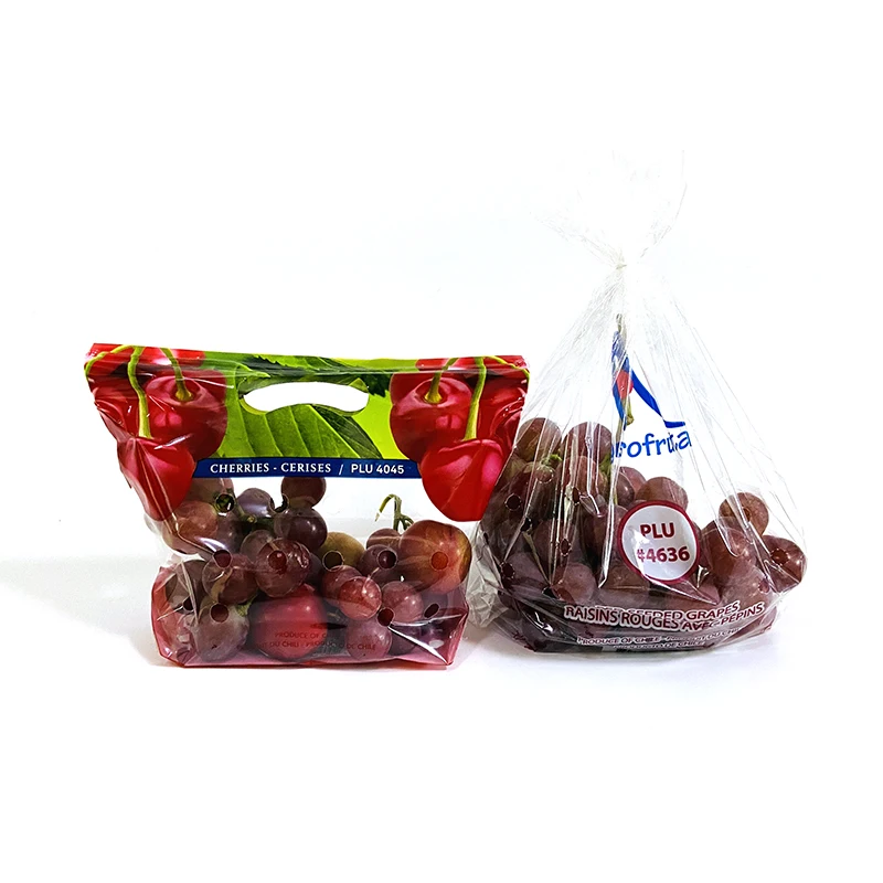 Resealable cherry grape bunch cover plastic pouch wrapping bag grapes 4023 fruit stand up plastic fresh keeping bag (1600559126899)