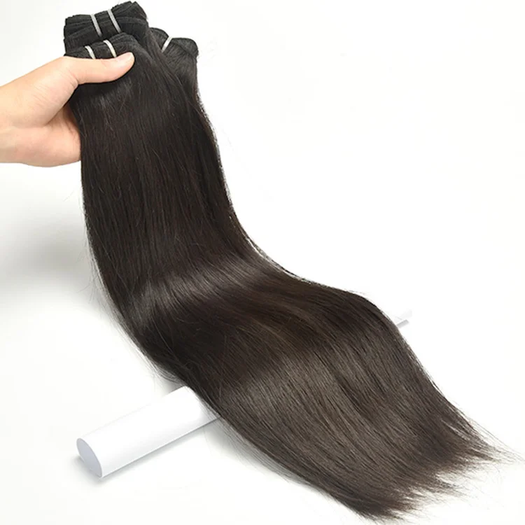 In stock natural human hair extension Brazilian hair extension dropshipping 8 to 40 inch virgin Brazilian hair weave bundles
