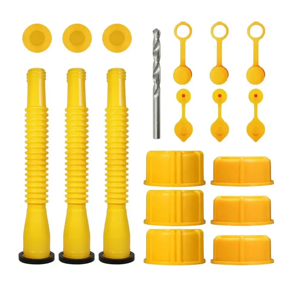 Polyethylene Fuel Jerry Can Plastic Gas Can with Flexible Spout