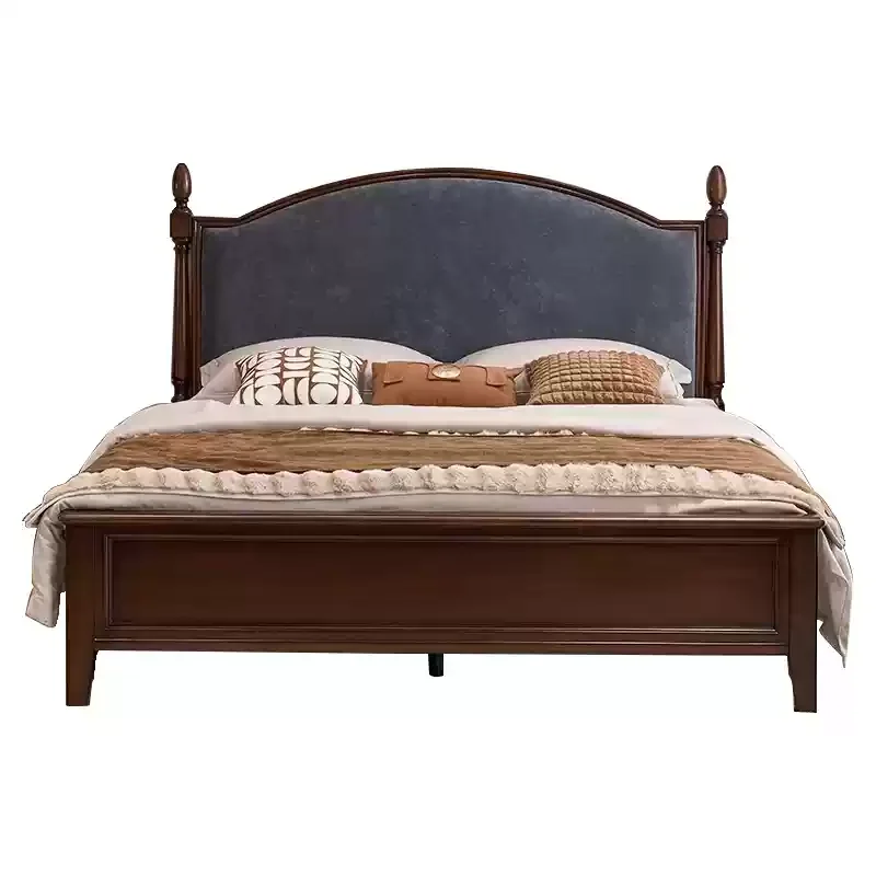 Hot Selling Customized Wooden Beds at Cheap Price with High Quality Solid Wood Plywood from Direct Manufacturers