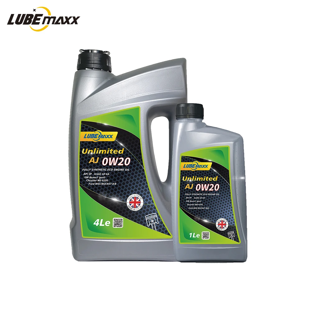 LUBEMAXX brand 5W40 Fully Synthetic Motor Oil Car Engine Lubricant European Version Imported 4L Engine Oil