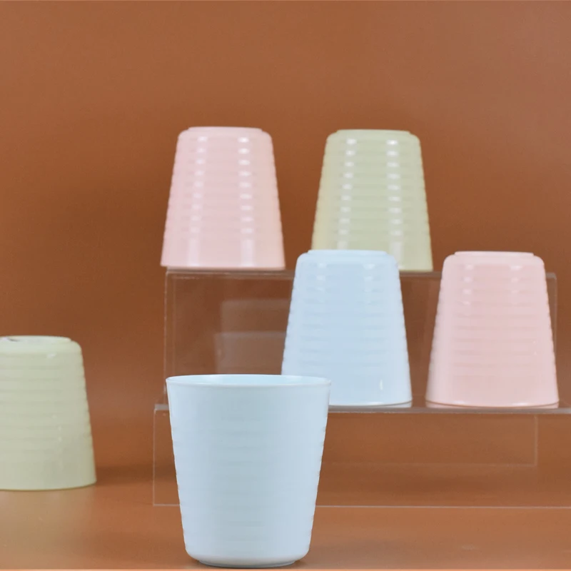 
China suppliers eco-friendly durable drinkware plastic office cup no handle 