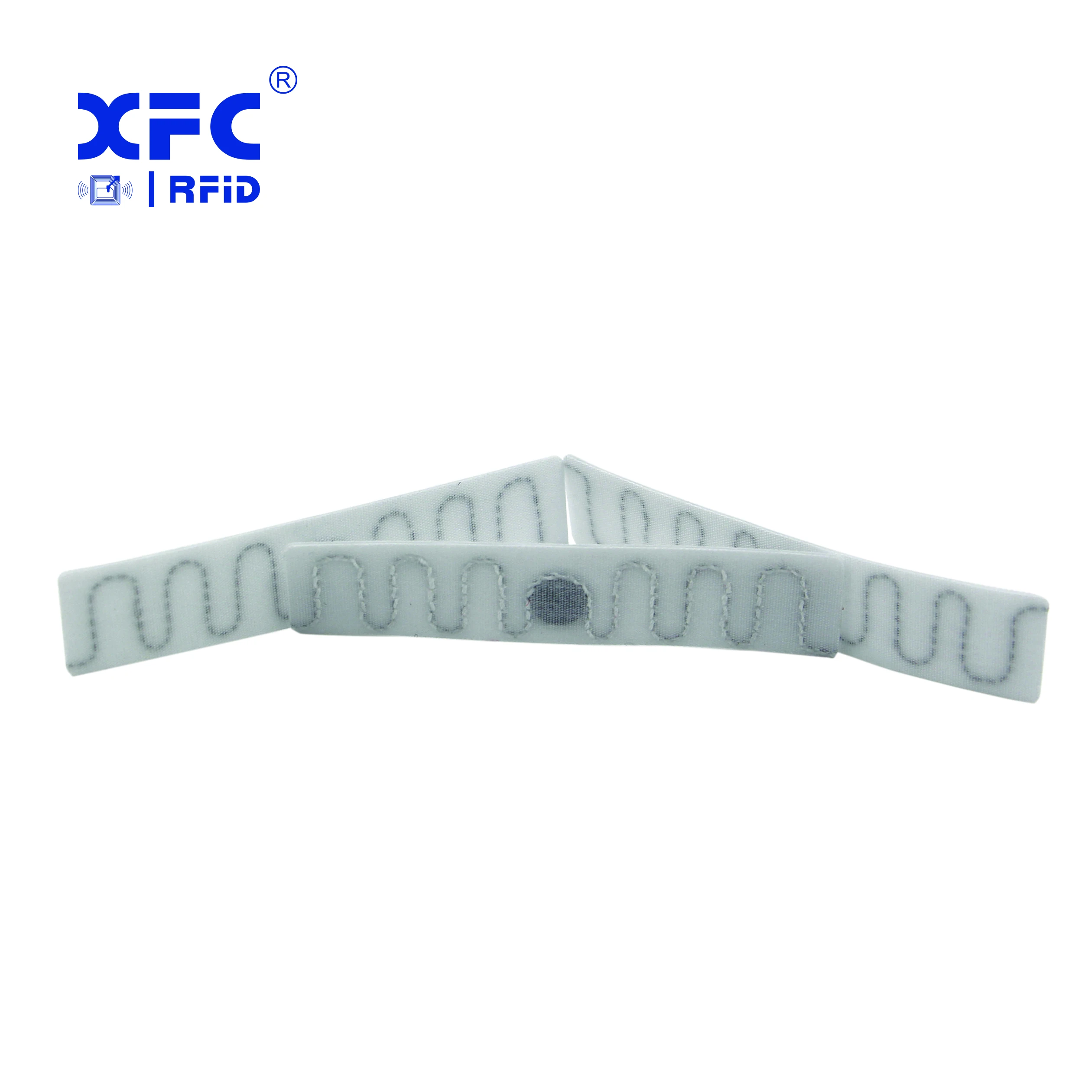 Durable RFID UHF Washable Clothing Textile Laundry Tag For Towel clothes pants ect