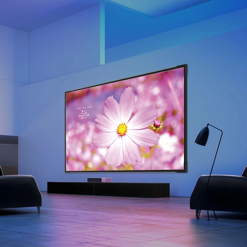 MGF 120 дюймовый 8K домашний киноэкран с кристаллами для домашнего животного для проектора ust