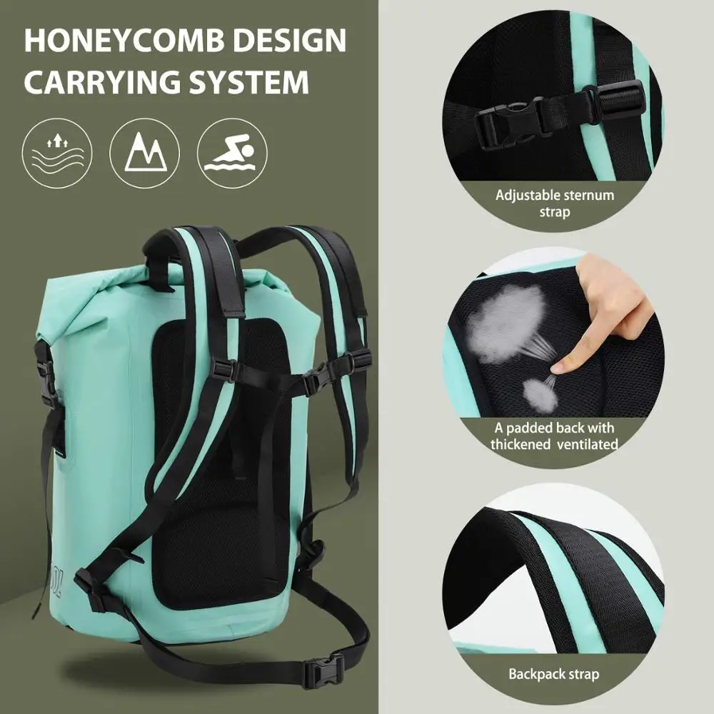 Custom LOGO Colour Size High Quality Dry Bag waterproof Travel Duffle Bag,Best Rainproof Backpack