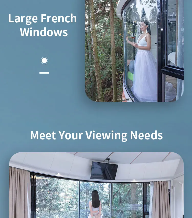 Future Residence easy assembled luxury prefabricated villa for hotel