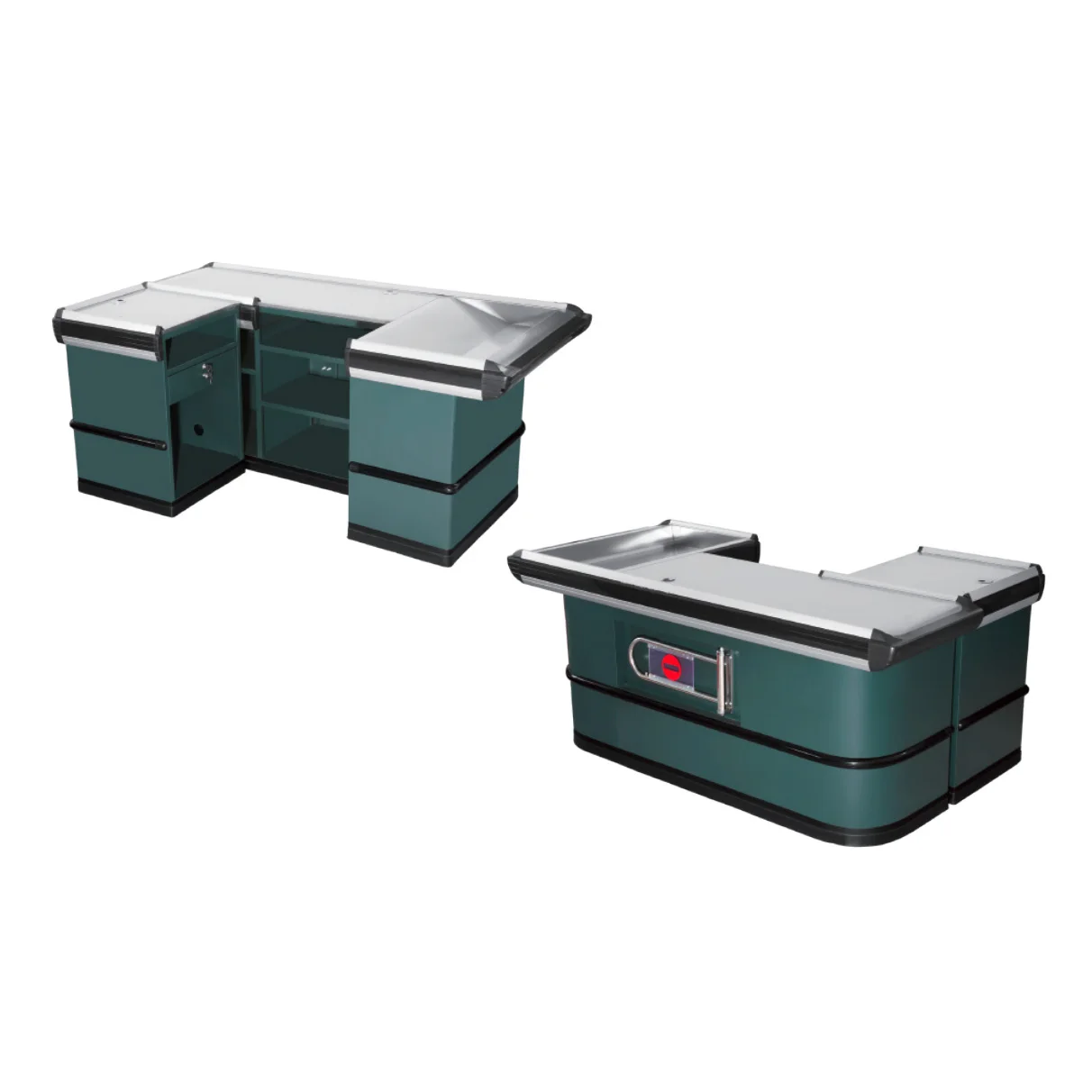 New Cash Register Counter Desk Latest Style Shopping Mall Can Be Assembled Supermarket Cashier