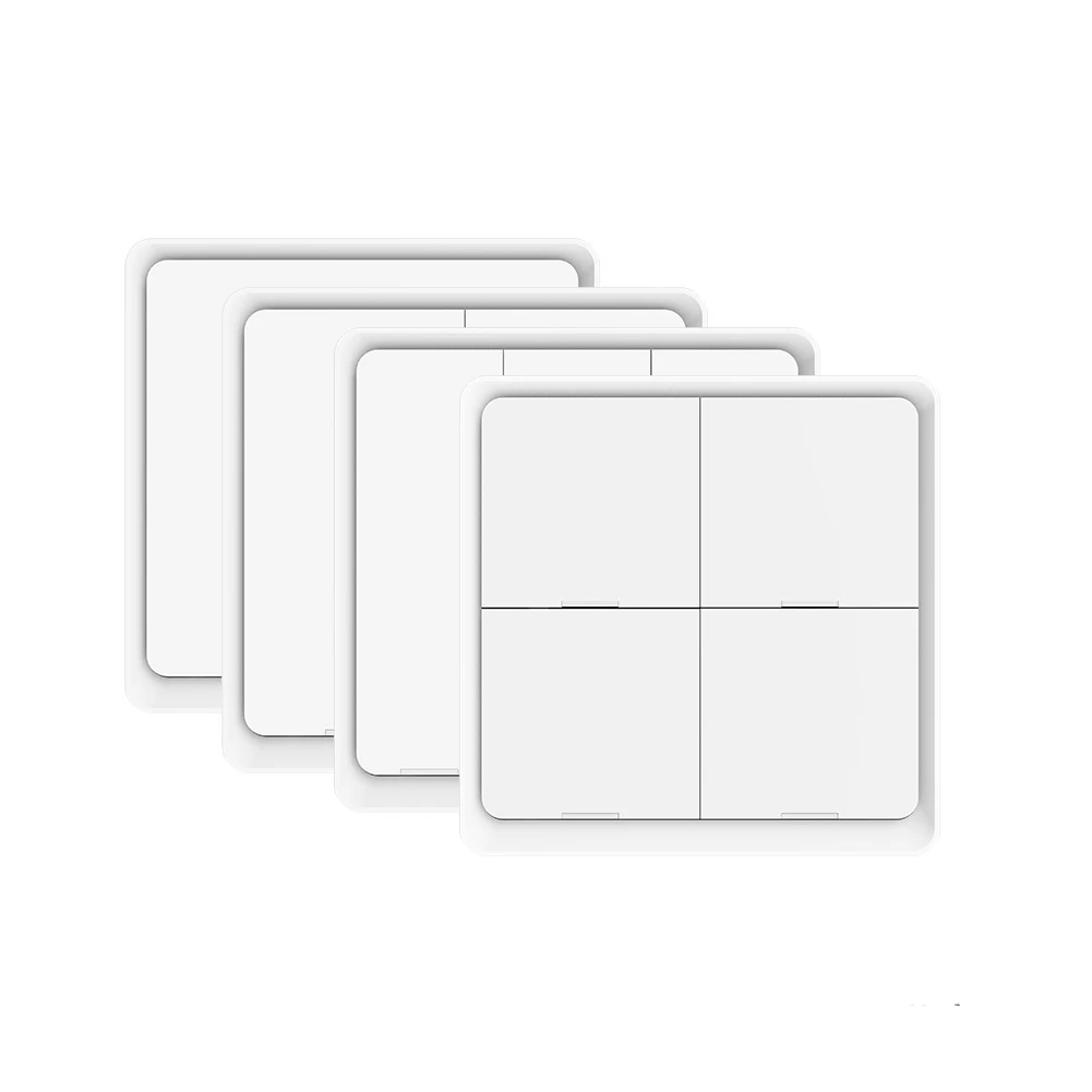 Tuya smart key switch 4 key wireless scene smart home app control wireless scene smart switch