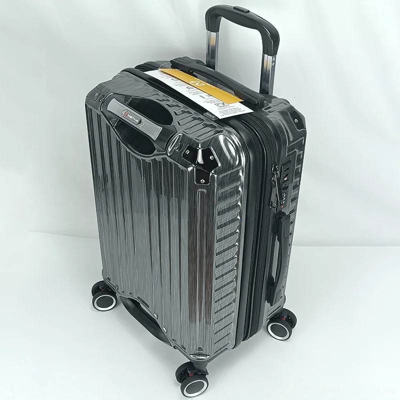 2023 New Cup Holder Suitcase Travel Bags Good quality Luggage large capacity Suitcase