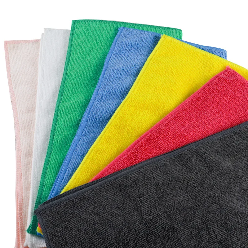 Wholesale Hot Sale Terry Household Cleaning Cloths Car Cloth Rag Microfiber Kitchen Dish Towel