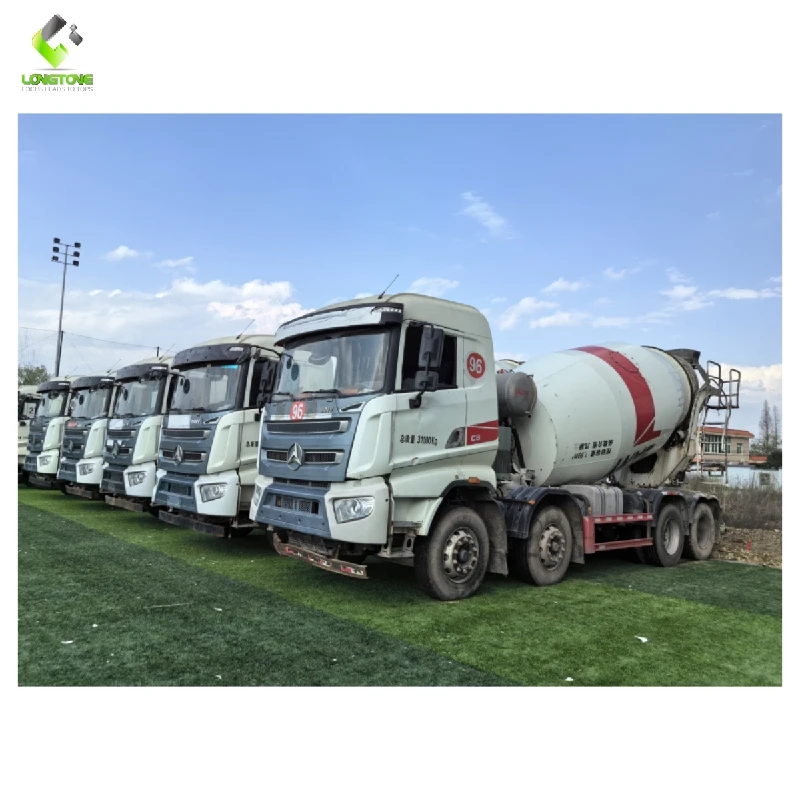 8 10 12 cubic meters Volvo self loading concrete mixer truck