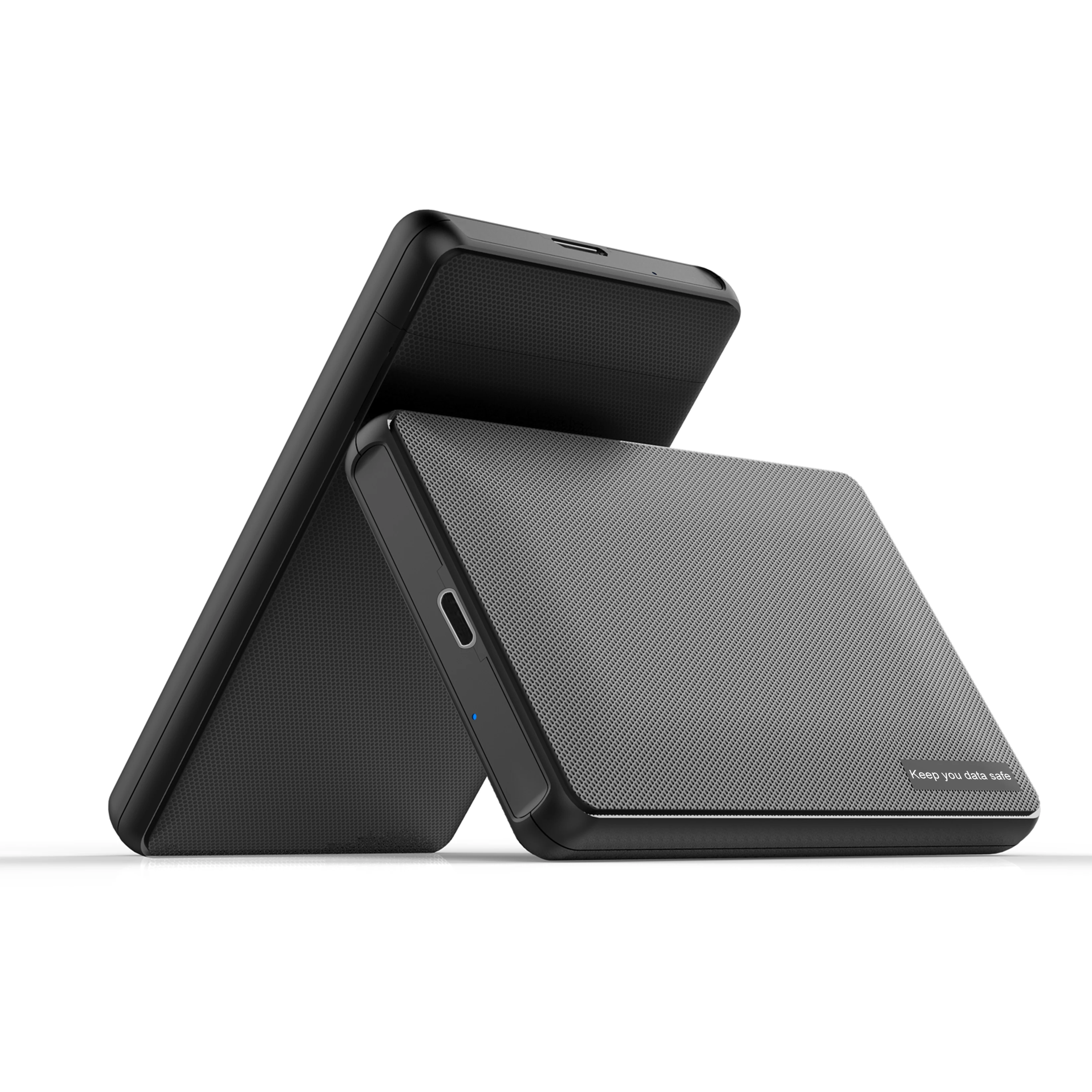 Hard Disk Case External 2.5' Inch HDD Case SATA USB 3.1 Gen2 5Gbps with USB C Interface for Laptop Macbook