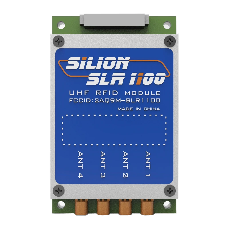 Silion SLR1100 Impinj R2000 900MHz UHF RFID 30dbm  For Access Control OEM 4 Ports RFID Reader Writer UHF RFID Module