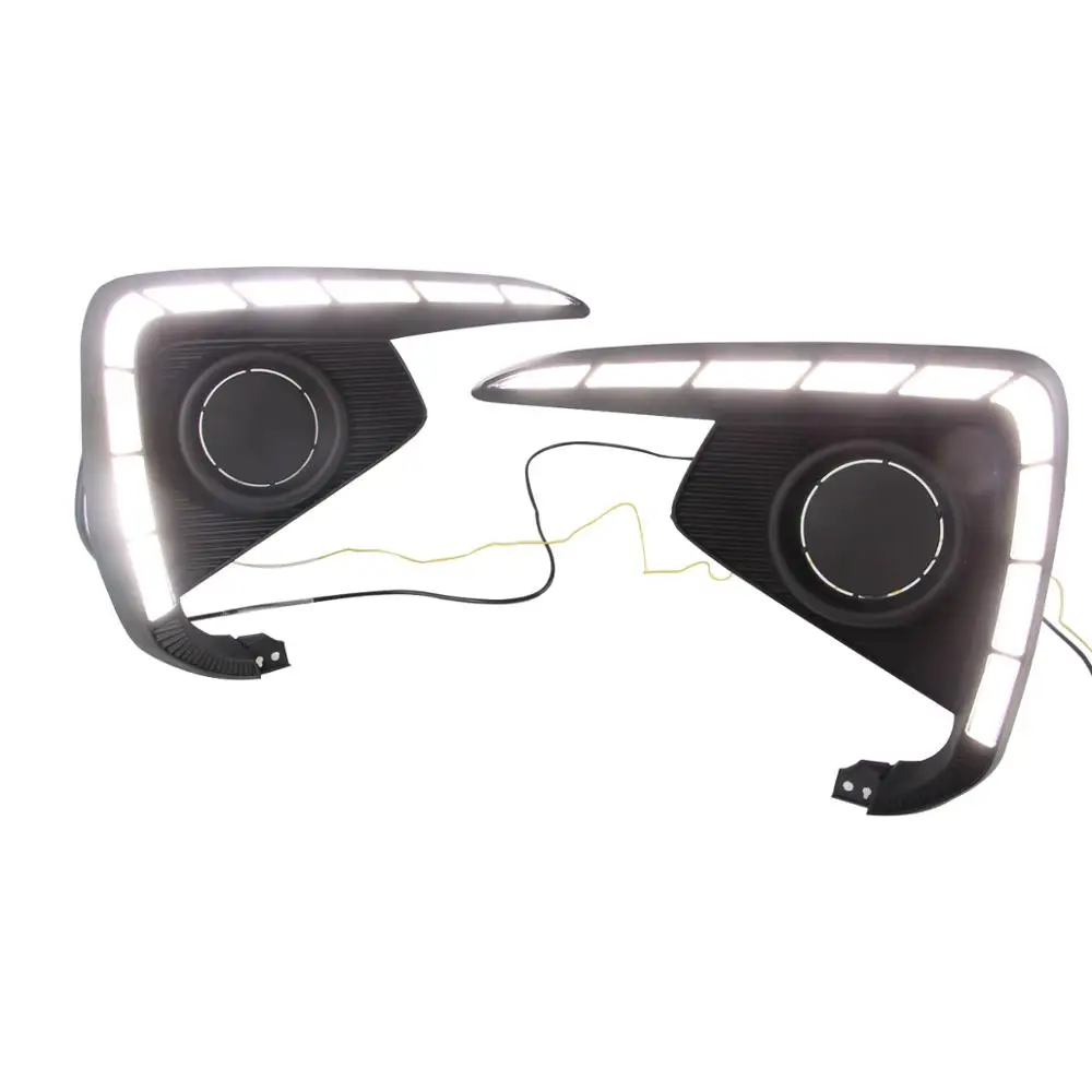 Car flashing led drl  fog lamp for Suzuki Ertiga 2018 - 2019 auto spare car parts