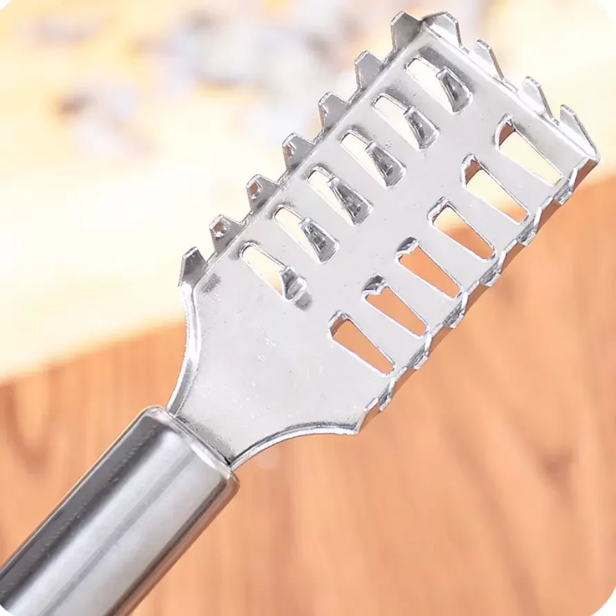 Stainless Steel Fast Cleaning Fish Scale Peeler Fish Scaler Scraper Fish Skin Remover Tools