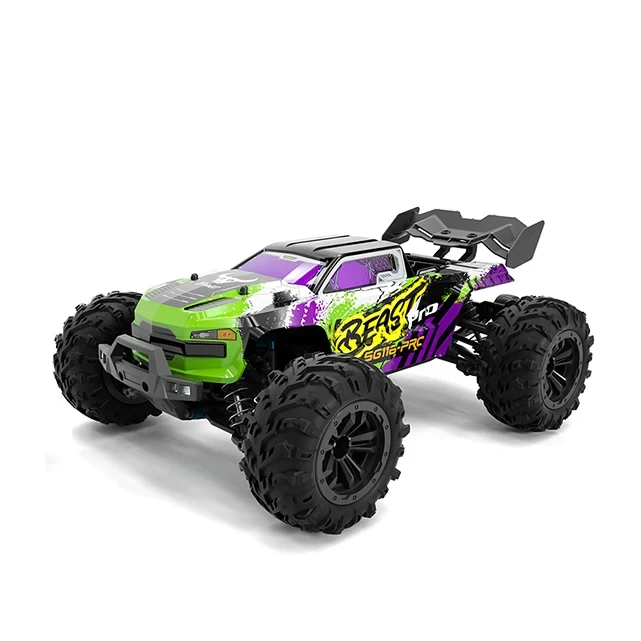 SG116 MAX vehicle 1/16 scale rc car 4WD brushless motor racing 300M long distance toys for kids 80km/h high speed