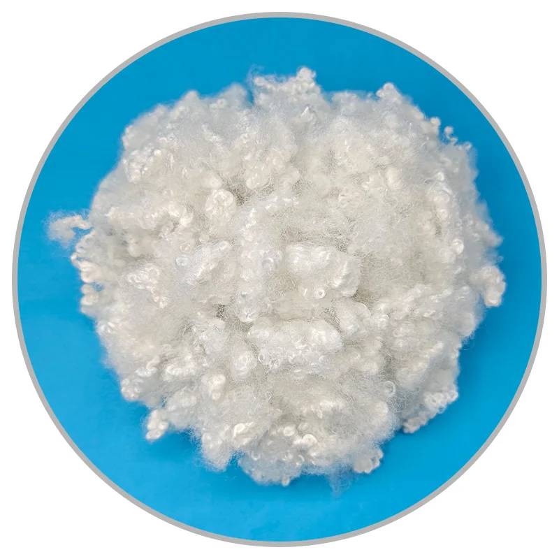 China HCS hollow conjugated polyester staple fiber recycled low price