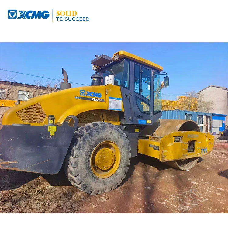 XCMG официальная 22 тонны XS223H дорожная техника вибрационная катковая машина Лучшая распродажа