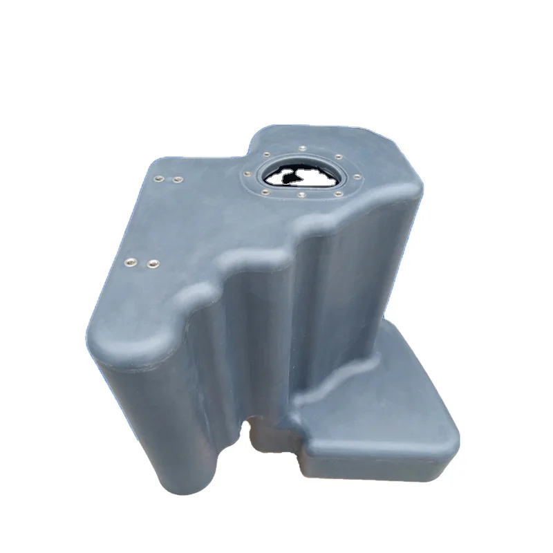White anti-static diesel tank truck hydraulic tank mold design excavator 100L70 Plastic oil tank
