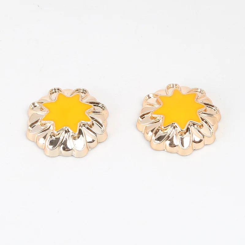 2024 Hot Sale Wholesale Gold Fashion Crystal Plastic Shoes & Bag Clothing Diamond & Pearl Decorative Rivet Plating Technique