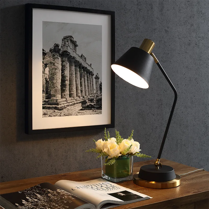 Designer Led Table Lamp For Bedside Reading Room Hotel Bedside Lighting Table Lamps Home Decor Bedroom Bedside Desk Lamp