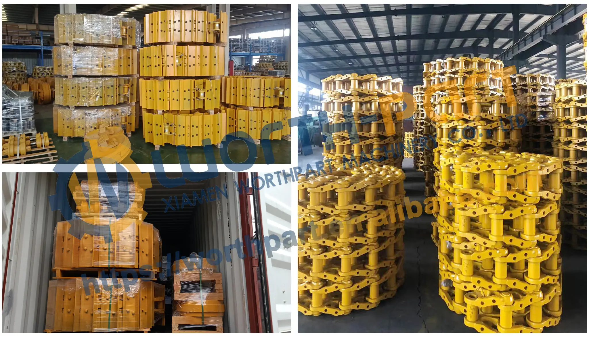 Cat D5K D6T D7G D9N D9R D9T Dozer Track Chain Track Link Assy for D4D D6D D8 D8R D10 D10L D10N Bulldozer 2890270 3537387 6T8063
