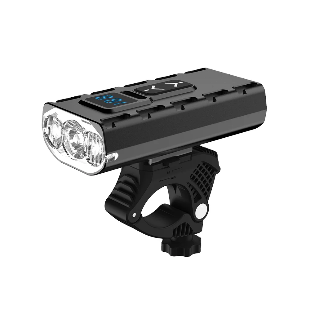 Hot Selling High Bright Aluminium Alloy Mountain Bicycle Light Led 5 Mode Rechargeable Cycle Light