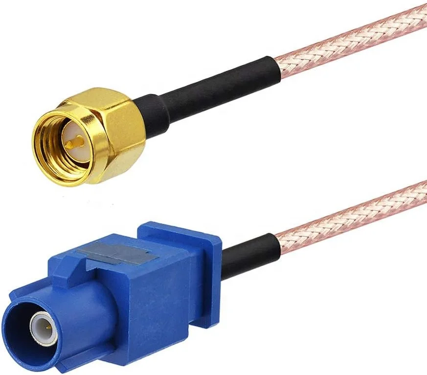 GPS antenna navigation system gps glonass rohs sma male fakra-c-male to sma smart car antenna adapter cable