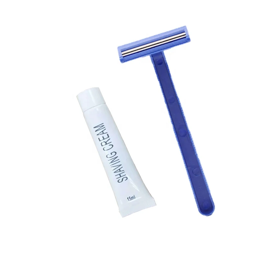 Hot Sell Disposable Razor  With Shaving Cream For Hotel Used