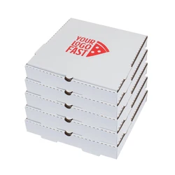 Wholesale 33 35 Cm 30 40 9 Inch Burger Package Carton Supplier Custom Design Printed Packing Bulk Cheap Pizza Boxes With Logo
