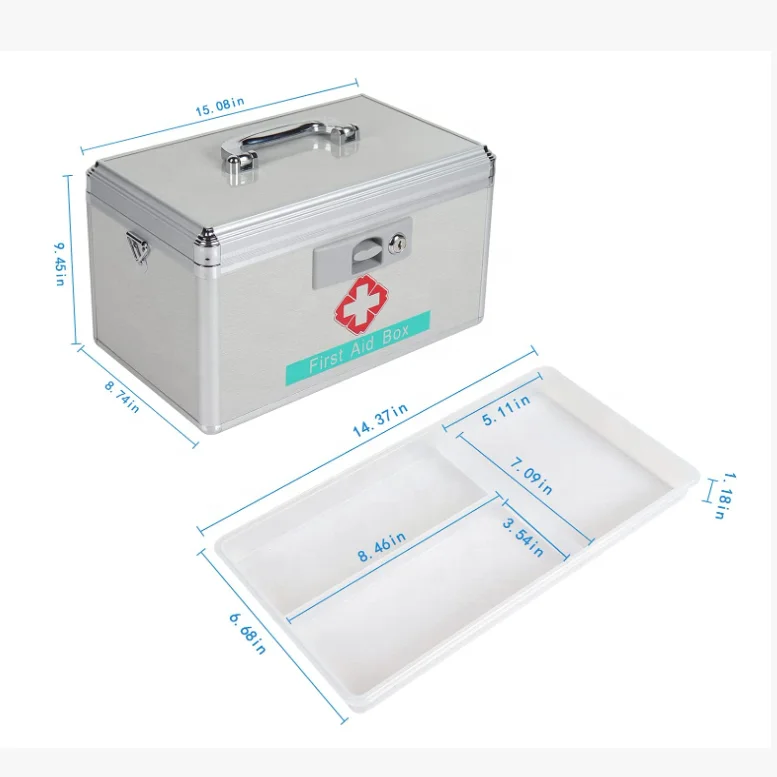 Medical supplies Kit Emergency First Aid Kit Box for pharmacy hospital school