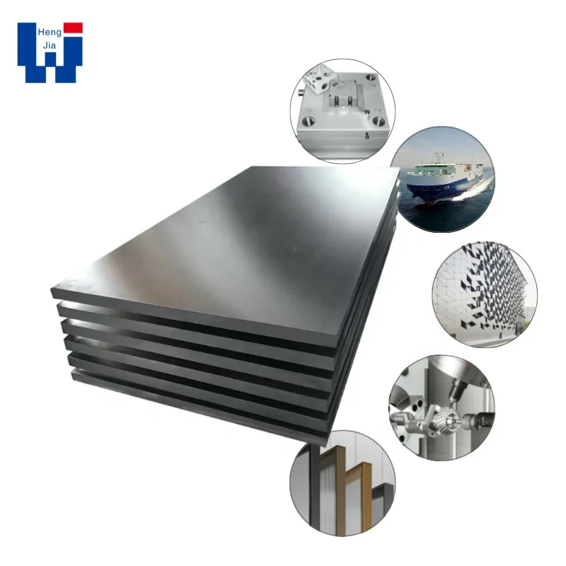 Hengjia Professional Aluminum Plate/Sheet Aircraft Watercraft Grade 5xxxx 6xxxx 7mm 30mm Thick Aluminum Sheet