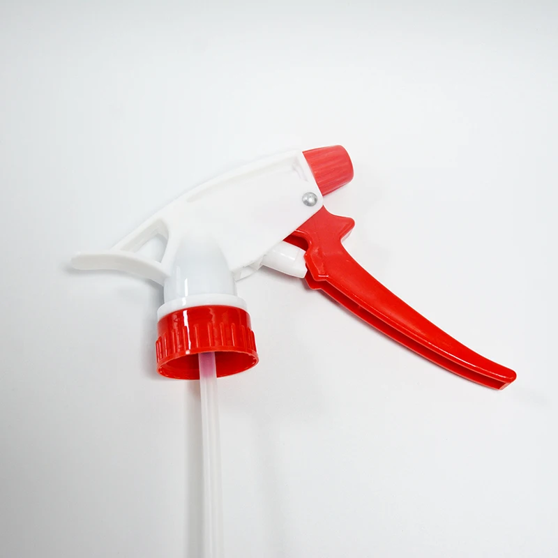 2024 popular trend fashion  gold assembly machine 28/400 28/410 28/415 No metal sprayer trigger  Plastic Trigger sprayer