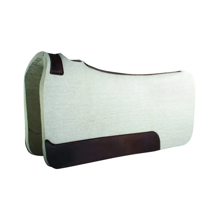 Best Weaver Leather 100% Wool Felt Western Contoured Wool Saddle Horse Pad