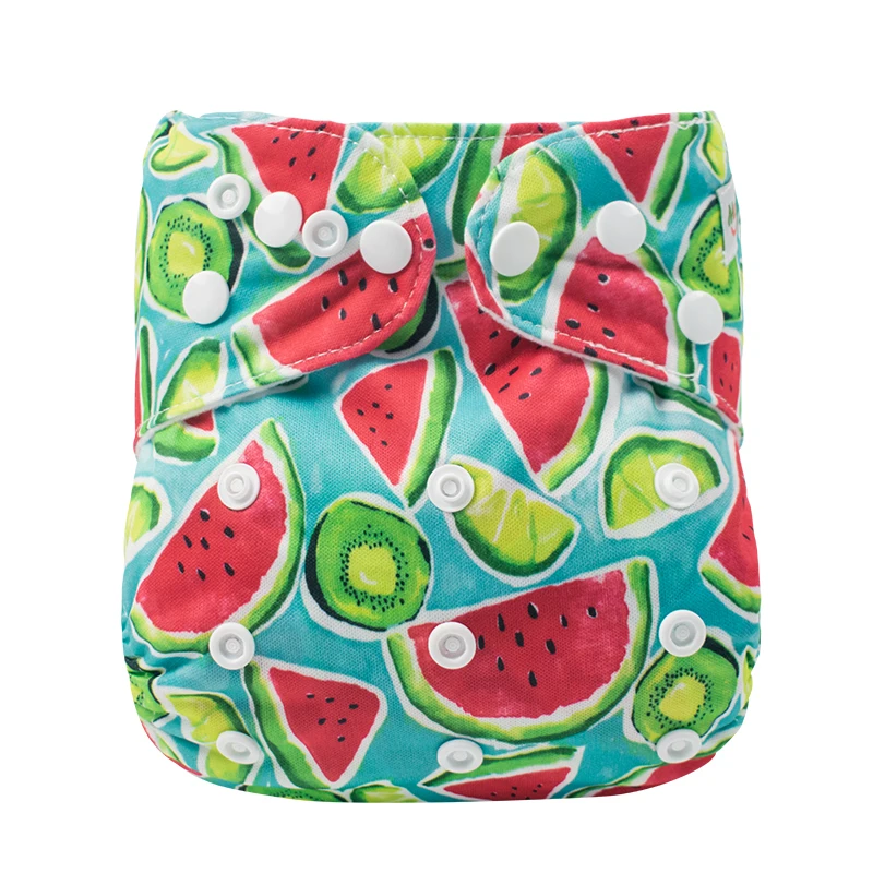 10 PCS MOQ Mumsbest Baby Pocket Cloth Diaper Baby White Snaps and Round Wing Cloth Diaper Fitted Cloth Diaper Free Shipping