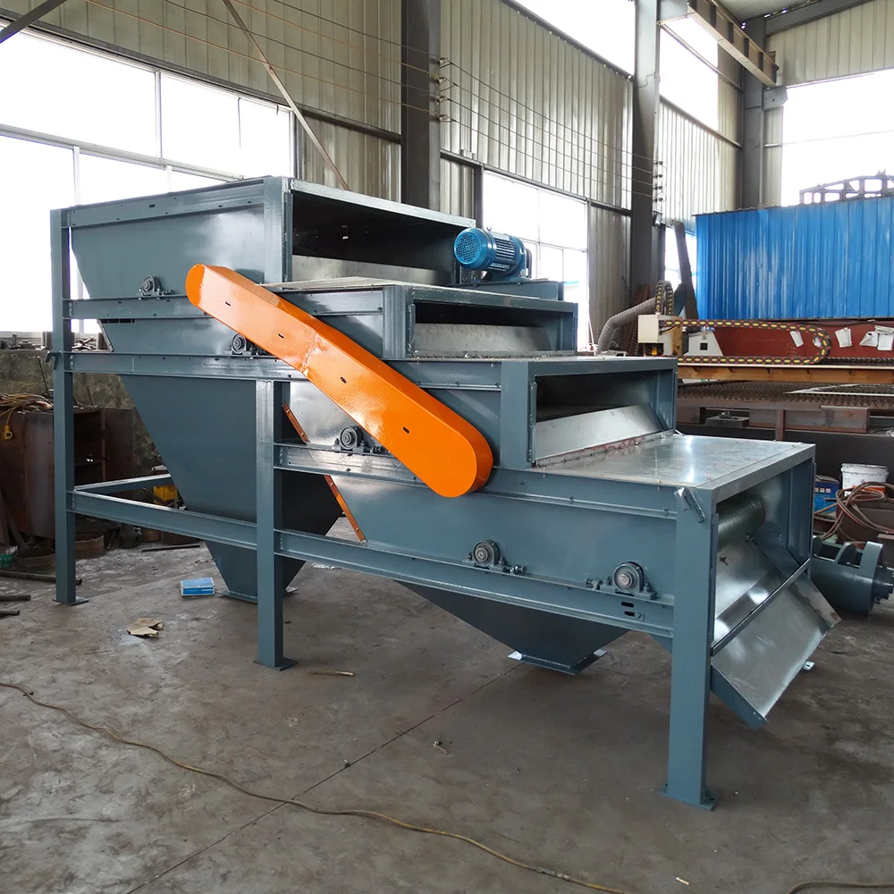 dry high intensity two rollers magnetic separator machine
