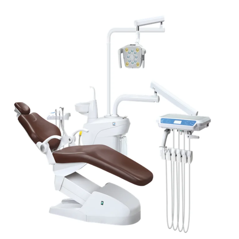 Заводская оптовая цена стоматологический лечебный блок стоматологические подарочные стулья со светодиодным датчиком света
