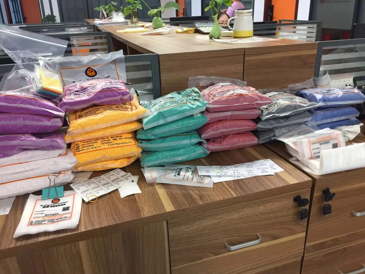 petg  raw material granules for 3d filament  petg color masterbatch