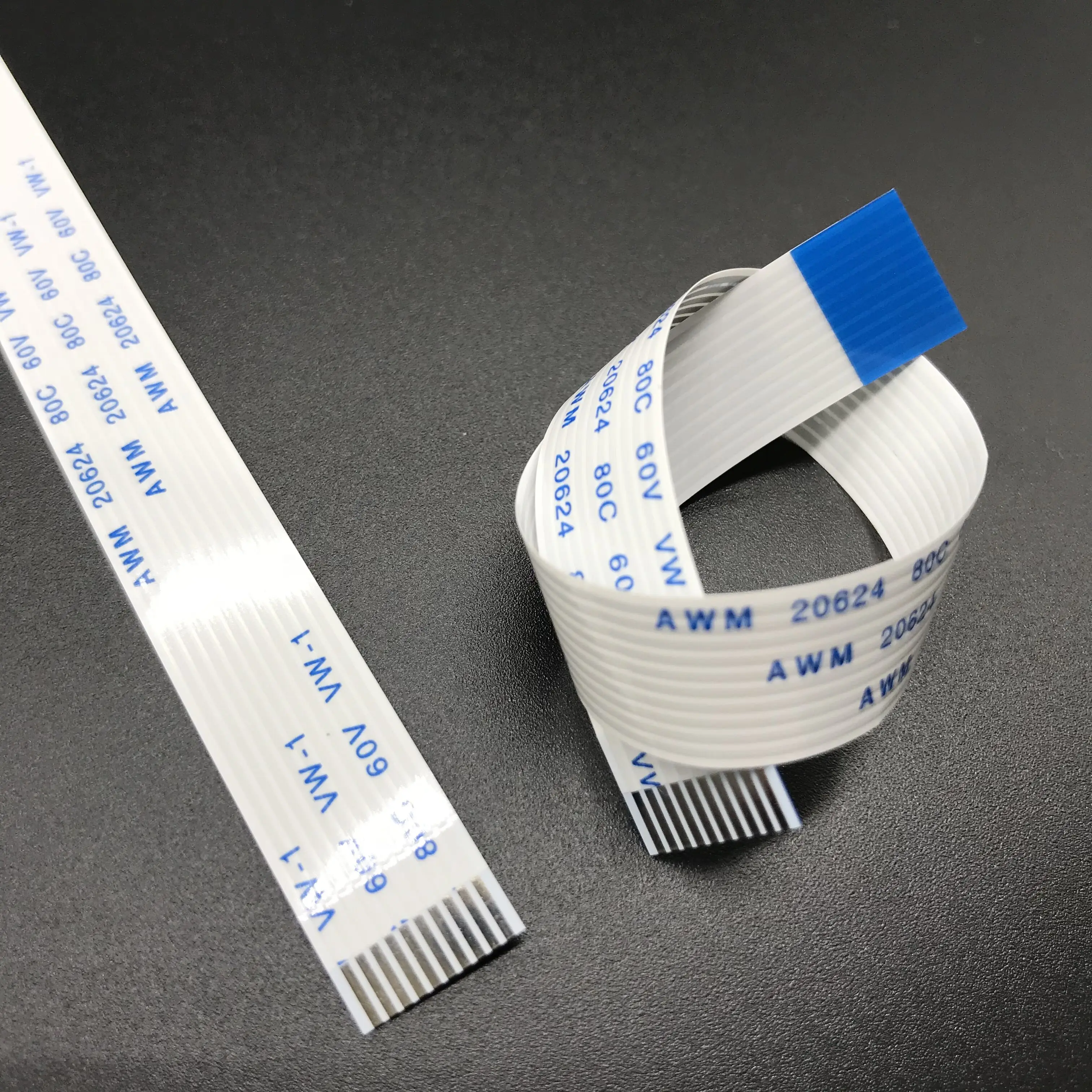  Заводской изготовленный на заказ OEM ODM ROHS 12 pin 0 5 мм Шаг FFC Гибкий плоский