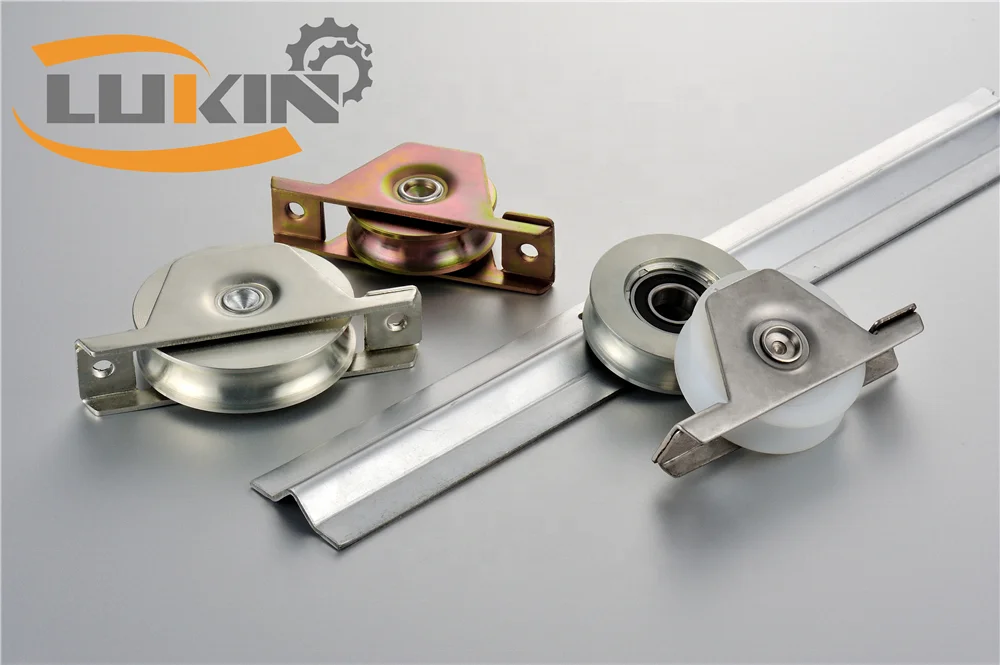 OEM ODM bolt-on galvanized sliding gate wheel track for villa gate