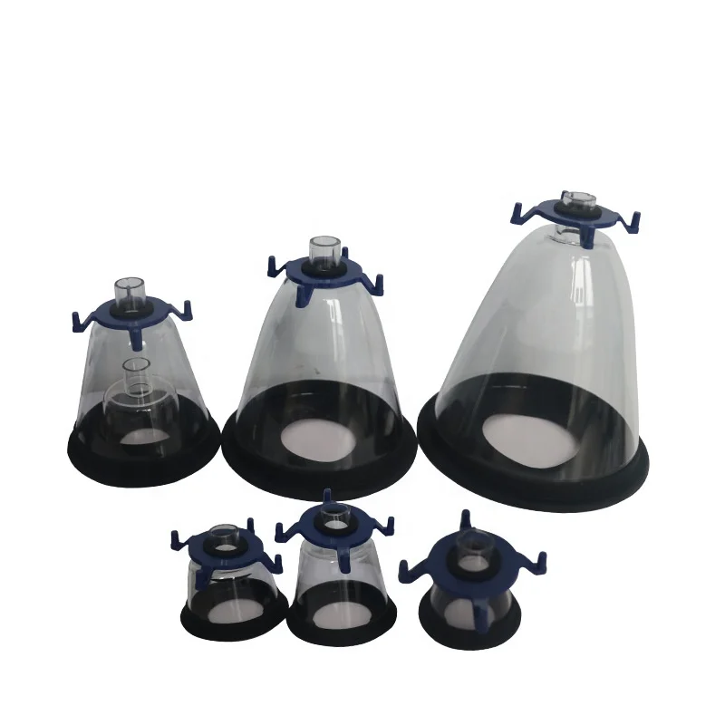 Veterinary Equipment PVC Disposable Sterile Dog Cat Pet Anesthesia Breathing Cups Animal Oxygen Mask Anesthesia Veterinary Mask