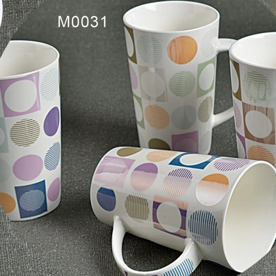 Cheap price bone china ceramic coffee  mugs porcelain travel mugs